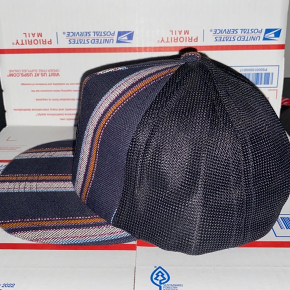 Supreme New York Vintage RARE SAMPLE 5 panel Snapback Hat native Box Logo 2000s - Picture 3 of 5